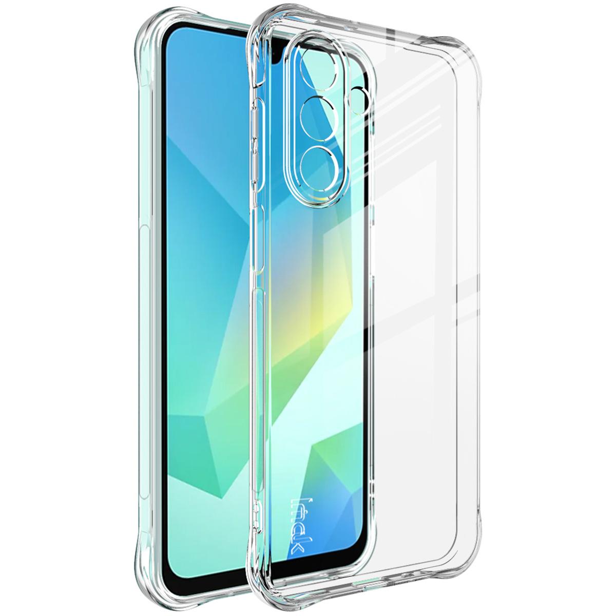 

IMAK For Samsung Galaxy A17 5G Case TPU Phone Cover Airbag Shockproof Protection Transparent