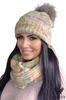 Gaja Hat and Snood Set Yellow