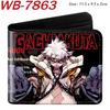 GACHIAKUTA Anime Foldable Leather Wallet Short Purse