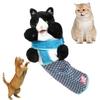 Cats Puppet Wrestler Cat Wrestling Toy  Puppet Interactive Hand Puppet for Indoor Cats Kids Pretend Play and Dog Toys
