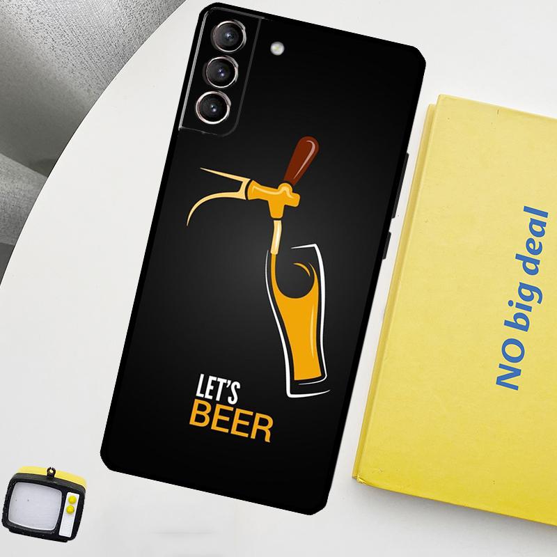 Alcohol Beers Drink Beer Phone Case For Samsung Galaxy S26 S25 S24 Ultra S20 S21 S22 S23 Plus S10 S24 FE S25 FE Cover