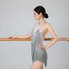 Stage suit without flower Dance fringed skirt stage show costumes Stage suit green standard dance dresses dance wear latin suit