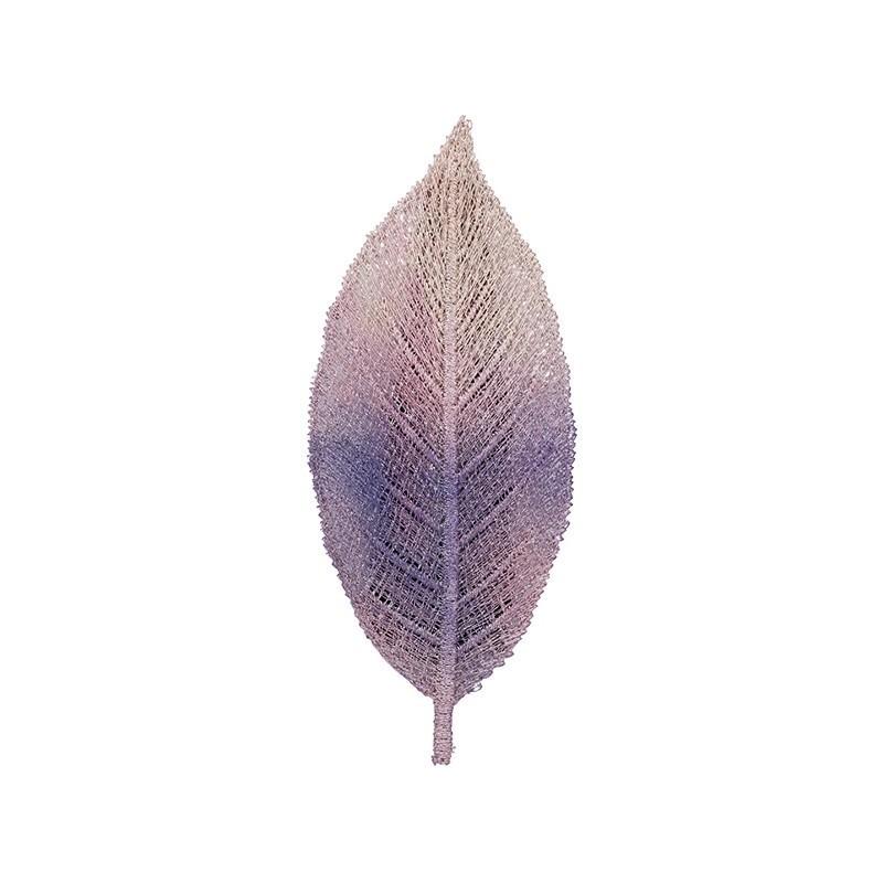 The Gradient Leaf Hairpin, with Its Girlish Embroidered Side Clip, Exudes A Unique and High-end Vibe