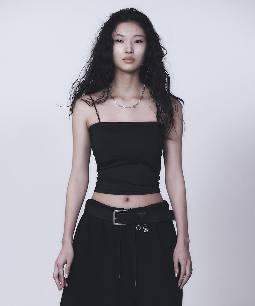 Teulimingbeodeu Bra Cap Camisole [ Black ]
