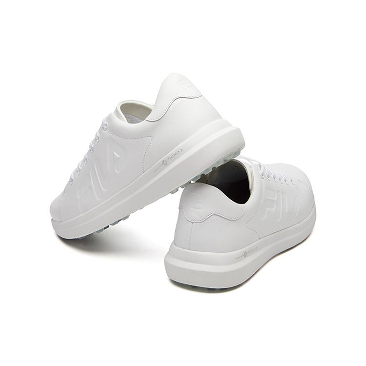 Fila Swing 1911 Minimalist Comfortable Synthetic Leather Low-Top Running Shoes Men Sneaker White A12M112402FFW