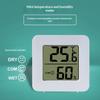Mini LCD Digital Thermometer Hygrometer Easy Read LCD Display Indoor Humidity Temperature Monitor for Study Room Dorm