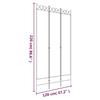 VidaXL Cloison de Séparation 3 Panneaux Séparateur de Pièce Pliable Diviseur Écran d'Intimité Paravent Décoration Salon 350162