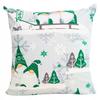 Christmas Pillowcase 40x40 Cm for a Bolster Cushion Decorative 100% Cotton