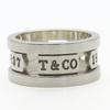 Used TIFFANY&Co. Ring 1837 Element EU#51.5 Silver925 7.9g Silver Accessories