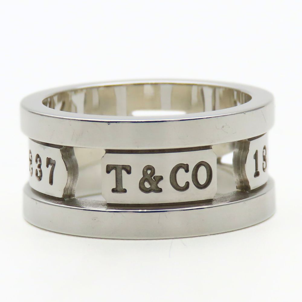 Used TIFFANY&Co. Ring 1837 Element EU#51.5 Silver925 7.9g Silver Accessories