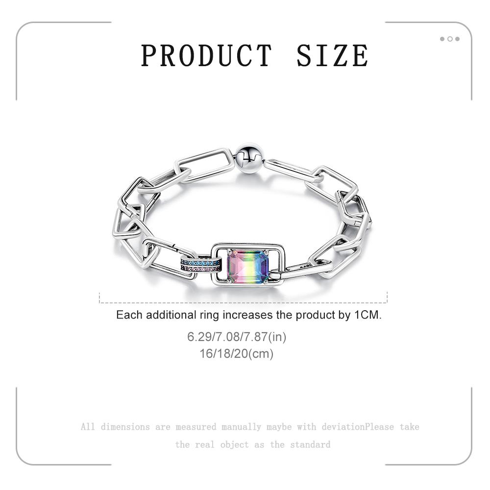 925 Silver Bracelet Fit Charm DIY Jewelry For Women Elegant Fashion Bracelet Daily Wear Handmade Charms Jewelry Making