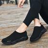 Women's Breathable Elastic Sock Sneakers - Spring/Autumn, Trendy Casual Shoes, Unisex, Plus Size Available