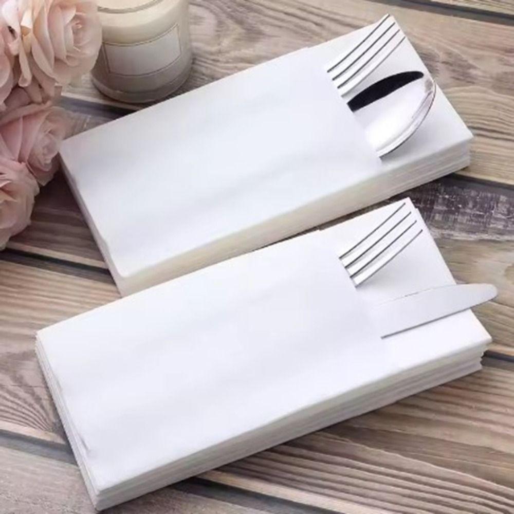 Convenient Prefolded Paper Napkins Hygiene Dinner Napkins  Guest Paper