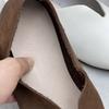 Johnature Handmade Genuine Leather Soft Soled Loafers Casual Soft Cowhide Flat Women's Slip-on Shoes