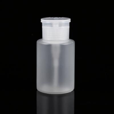 120ML Pump Dispenser Nail Art Acrylic Alcohol Liquid Cleaner Empty Remover Bottle