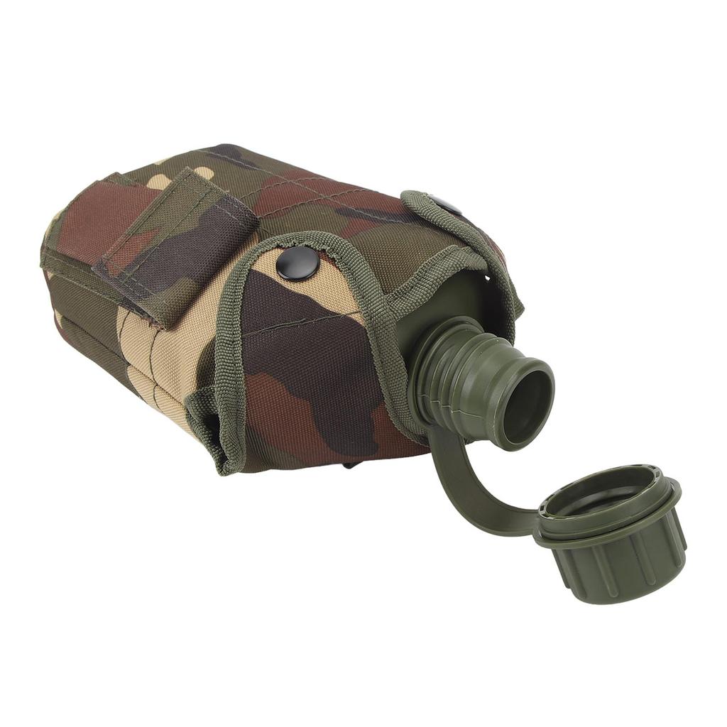 Sports Water Bottle 1L Leak Proof Wide Mouth Portable Camping Bottle for Outdoor Gym Hiking Travel Type 2