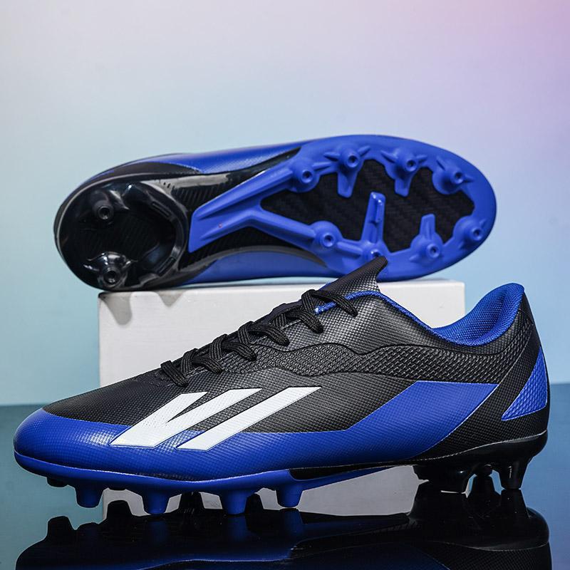 New Football Shoes Men's and Women's TF Broken Nails Competition Sports Training Shoes Young Students Long Nails Running Shoes