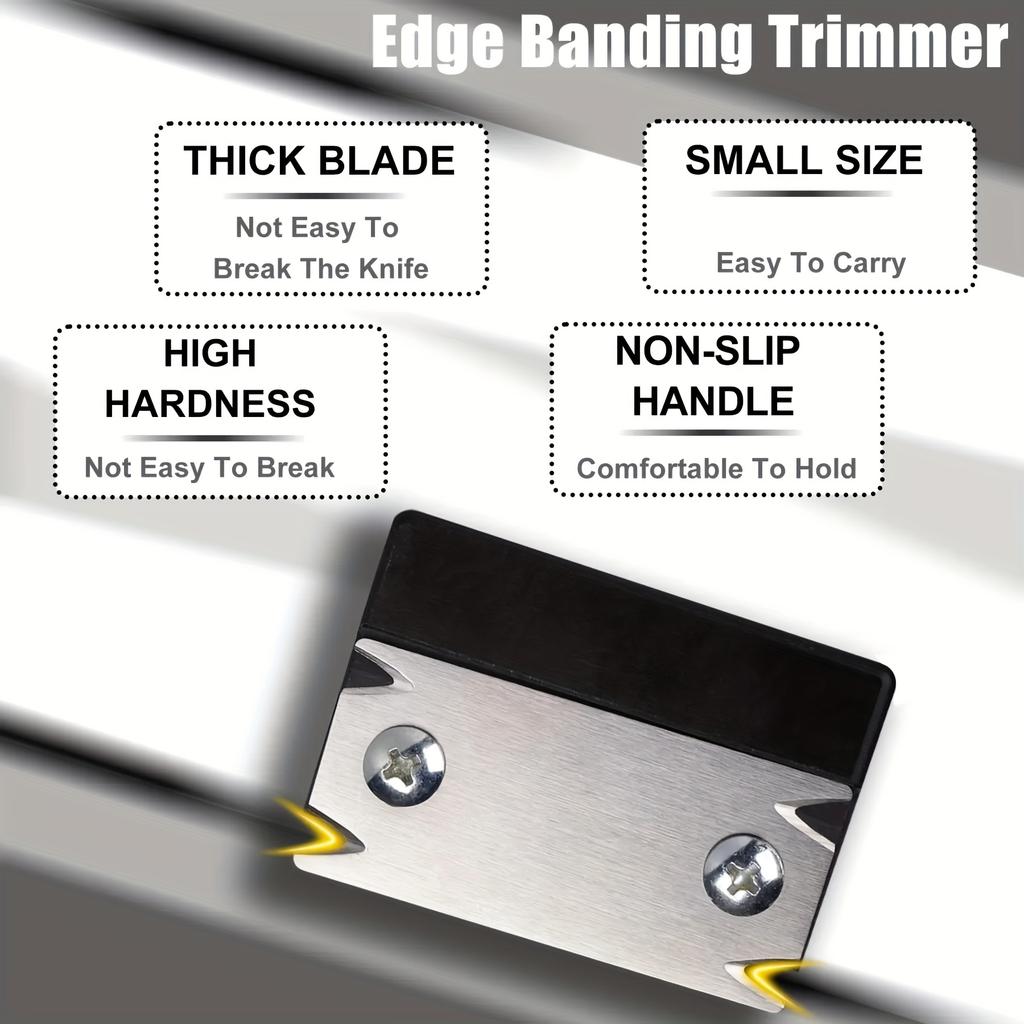 Trimmer Wood Chamfering Fillet Scraper Board Deburring Tool Trimming Knife Woodworking Edge Corner Planer Specialty Edge Banding