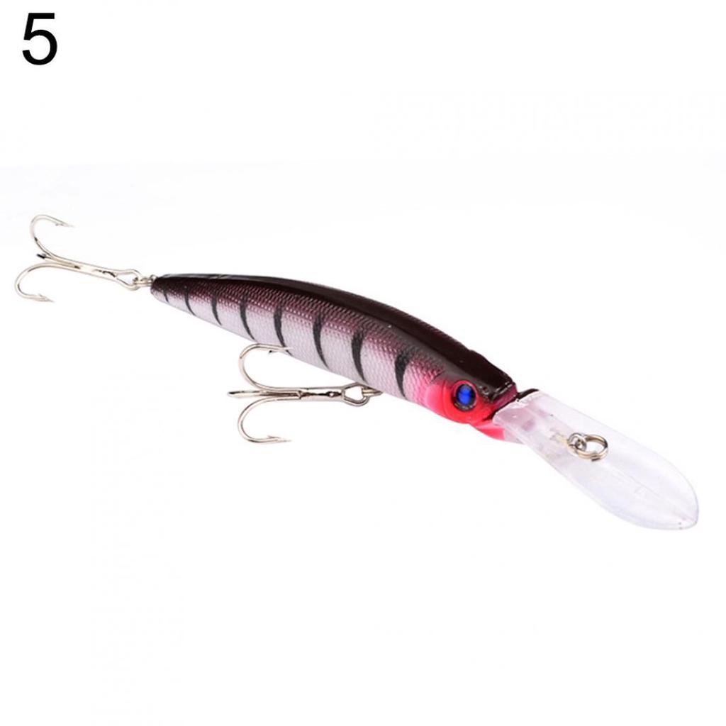 1 Pc 14.5cm Minnow Lure Crankbaits Hard Artificial Bait Hook Fishing Tackle Tool