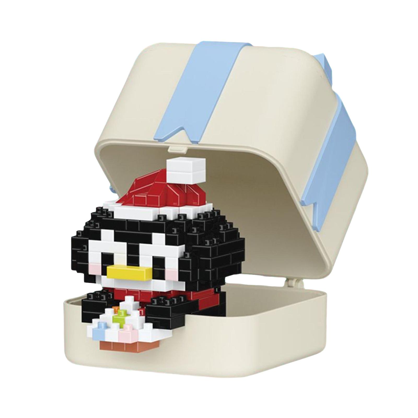 

Christmas Gift Box, Cartoon Dolls, Small ParticleBuilding Block Toys One Size