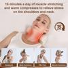 Rechargeable Neck Stretcher with Heat Warmth Corrective Massage Shoulder Neck Relief Pillow Neck Protection  Better Sleep