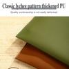 PU Leather Document Folder A4 Storage Bag Fashion Document Bag  Office Organizer