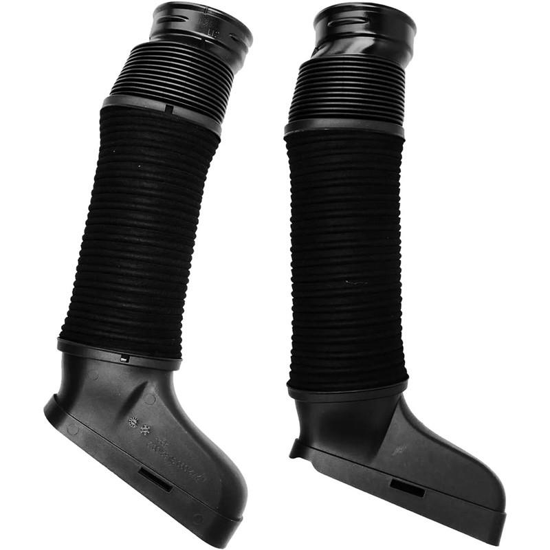 1 Pair Black Car Air Intake Hose Left Right Side Fit for Benz C300/C350/E350 2720903582 2720903682