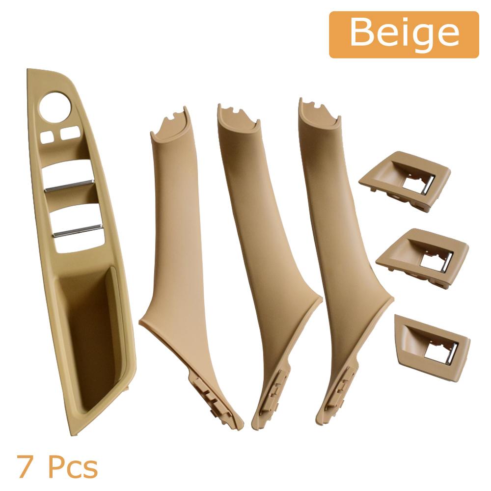 Car Accessories ABS Inner Door Handle Panel Pull Trim Cover For BMW 5 Serie F10 F11 520d 530d 535i 550i 51417225857