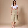 High-Waisted Versatile Summer Long Skirt – Casual and Elegant