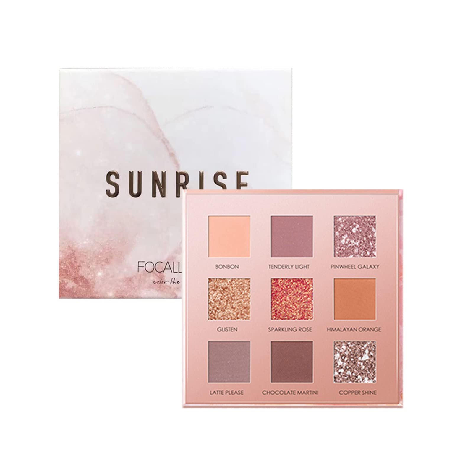 

Палитра теней для век COSME DELi FOCALLURE Eyeshadow [только для Японии], 9 цветов (#04 ВОСХОД) 11,25 г