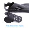 WHALE Adult Short Snorkeling Swim Fins Flippers with Adjustable Heel Water Sports