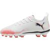 Future 8 Play Hg/Ag Mid Jr Comfortable Fit Low Top Kids Soccer Shoes Kids Soccer Shoes White 108624-01