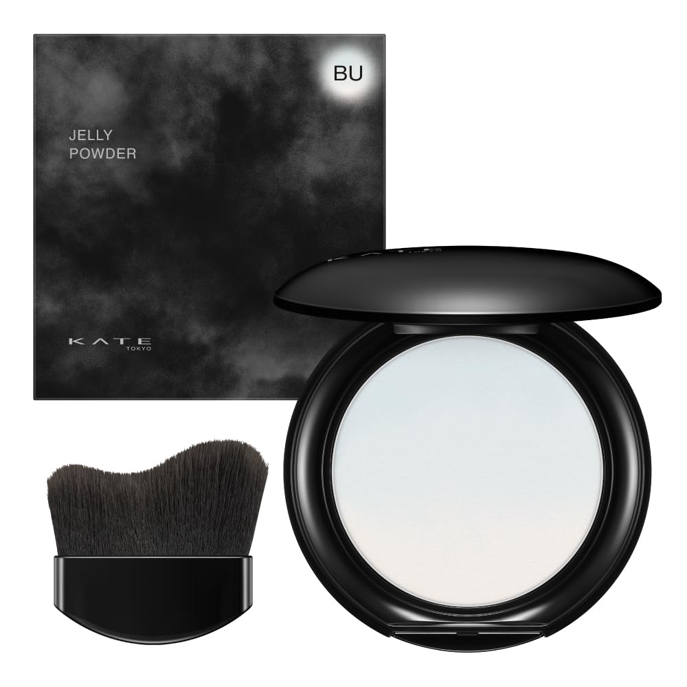 

KATE Jelly Lip Color Powder BU Setting Natural Glow Long-lasting Shine Beautiful Pigmentation Includes Brush Allergy Tested Non-Comedogenic