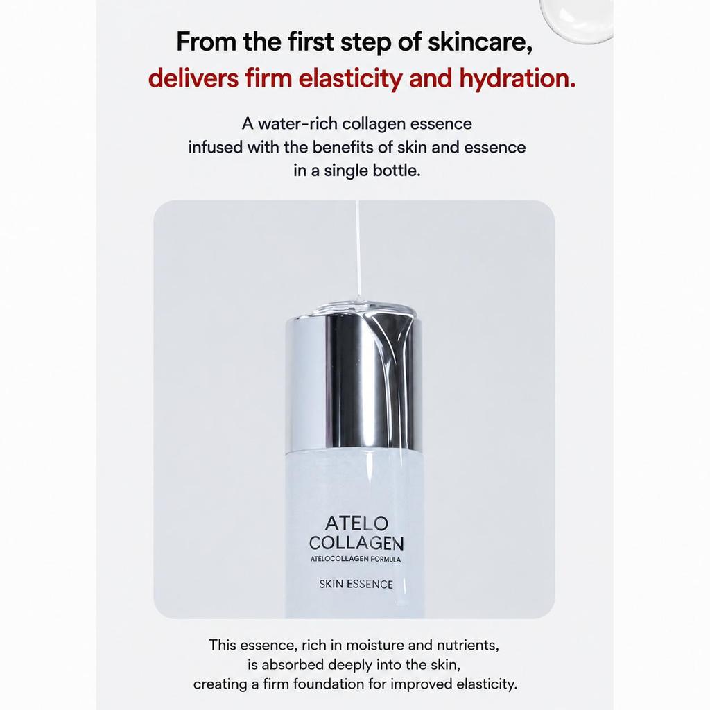 MISSHA Atelo Collagen Skin Essence 150ml, Powerful Plumping Cream 40ml (3 Options)