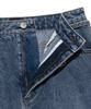 LEE Denim Belted Long Skirt In Indigo Dark