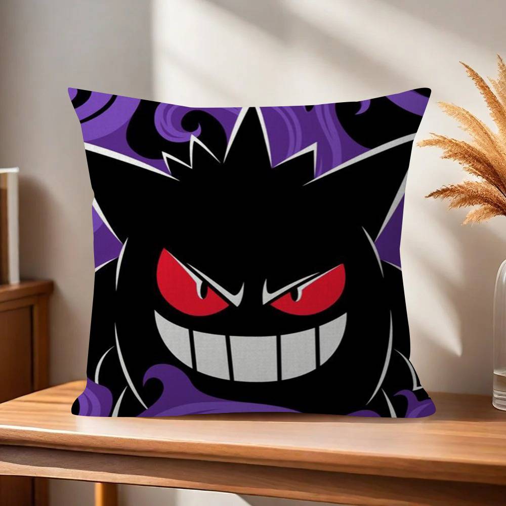 Personalized Pillow Cover Kids Bedroom Wild Party Decor Pillowcase kid Birthday shower Gift Cartoon Anime GGengar cool
