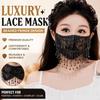 Strass Damen Schleier Maske Atmungsaktives Netz Quastenmaske Elegante Cosplay Maske Kostümzubehör