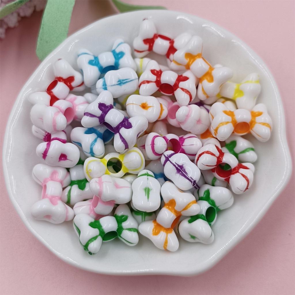 Articole de petrecere acasă Handmade DIY Colier Fulgi de zăpadă Cadouri pentru femei Fete Bijuterii acrilice Brățară 50 Buc Margele libere scoici Floare