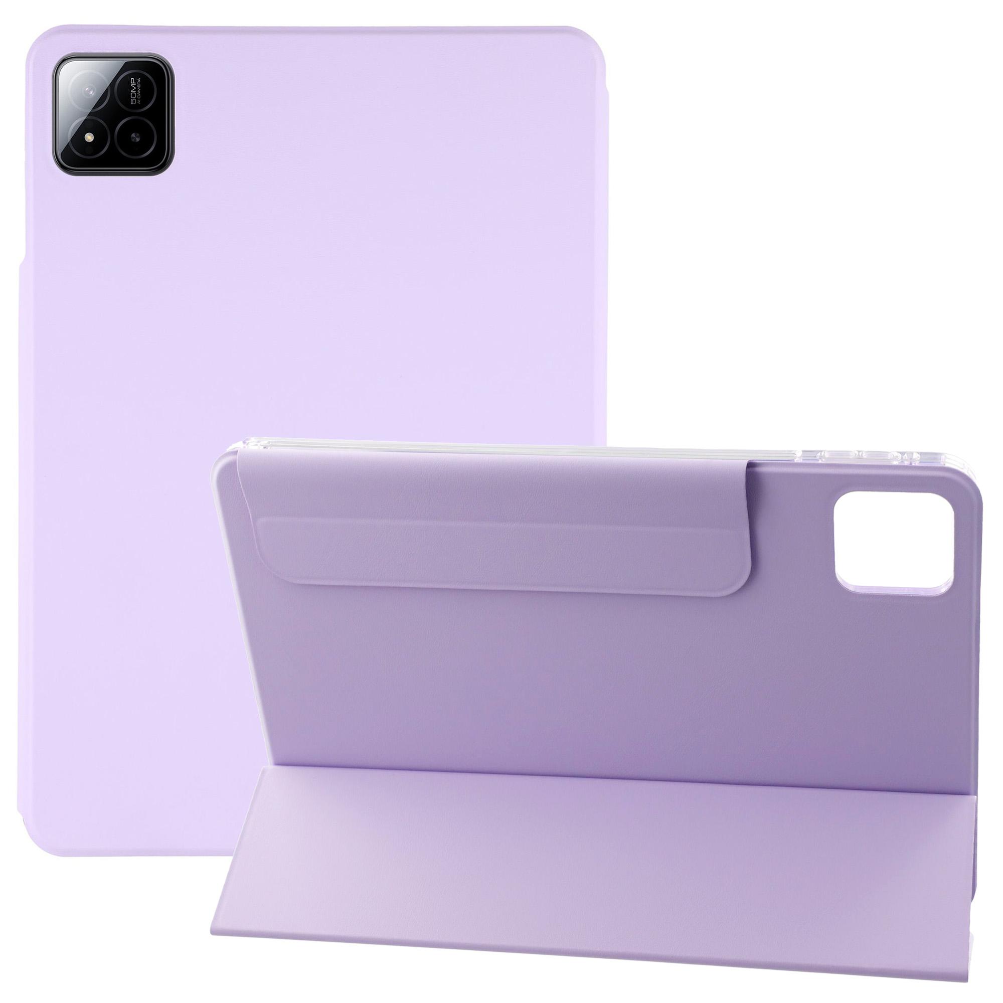 

Чехол для Xiaomi Pad 7/7 Pro Складная подставка Магнитная кожаная обложка для планшета Purple