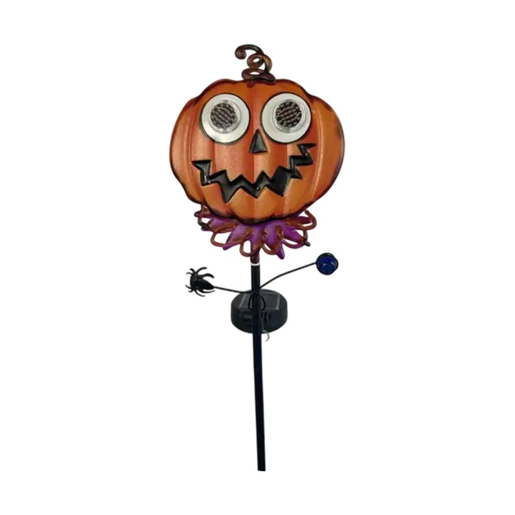 Halloween Outdoor Stake Lights with Pumpkin and Designs for Garden Yard Decoration
