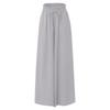Women's High-waisted Wide-leg Culottes with Elastic Waistband - European and American Summer Style
