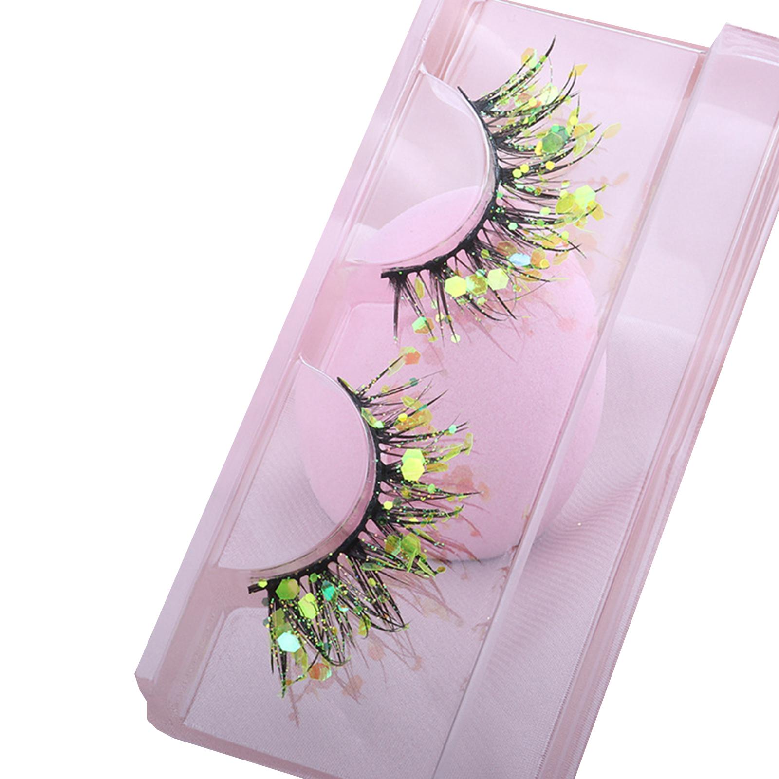 

Womens Thick Curled Remove Black Meme Long-lasting Christmas Glitter Brighter One Size