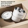 400ML Milk Coffee Mug Stainless Steel Coffee Mug With Handle Portable Double Layer Sealed Leak-proof Drinking Thermal Water Cup