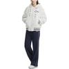 New FILA Velvet Feel Coat Women's Cloud White F11W449501FWT