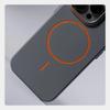 Ultrathin Simple For Magsafe Case for iphone 17 Air 16 Pro Max 15 14 13 12 Matte Hit Color Lens Wireless Charger Hard PC Cover
