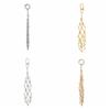 Mini Metal Net Lipstick Bag Hollow Lipstick Cover Key Ring Mesh Bag Key Chain  Outdoor
