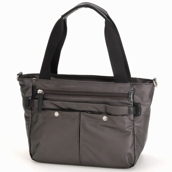 Labagagerie Monogram Square Nylon Tote B004603 Wine (58)