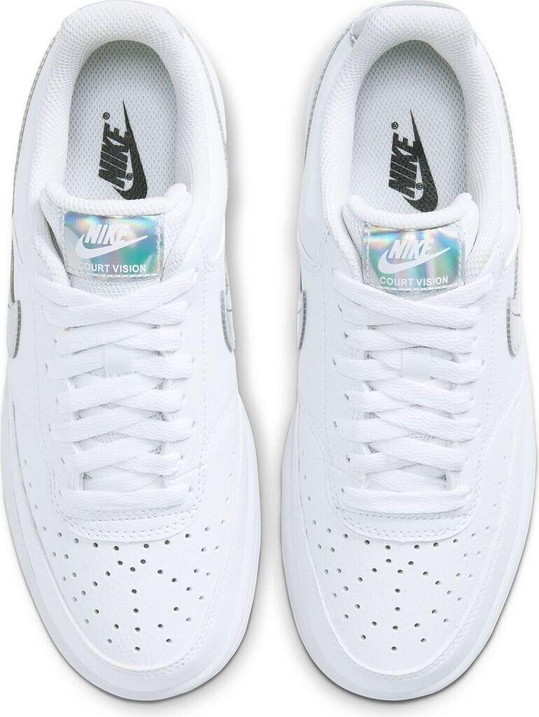 Кроссовки Nike Court Vision Low Women белый/белый/серебристый