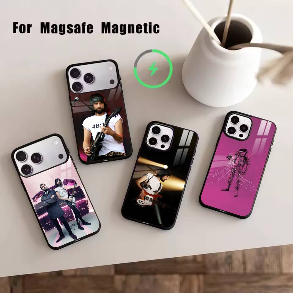 KK-Kasabian Phone Case For iPhone17,16,15,14,13,12,11 Plus,Pro Magnetic For Magsafe Wireless Charging
