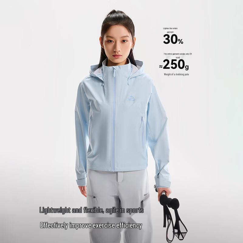 PELLIOT Women's Lightweight Waterproof Hiking Jacket